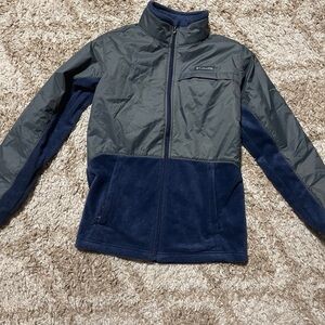 Columbia Kids' Jacket - Dark Gray and Navy